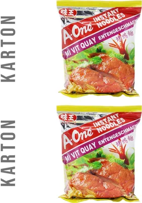 Produktbild von A-One Instantnudeln Enten Geschmack 60x85g Mi Vit Quay