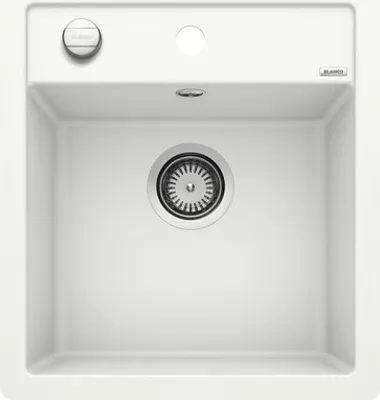 Produktbild von BLANCO DALAGO 45-F, Weiß, 1 Becken, 395 x 350 mm, 19 cm, 455 mm, 190 mm