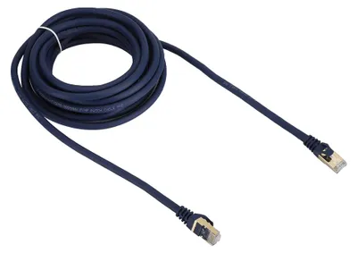 Obrázok produktu pre Sieťový kábel z bezkyslíkovej medi, 26 AWG, 2000 MHz, pre počítače, routery a set-top boxy, 40 Gb/s (5 metrov)