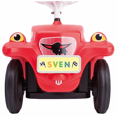 Imagen del producto de BIG 800056486: Coche Bobby, con matrícula personalizable y carnet de conducir Big
