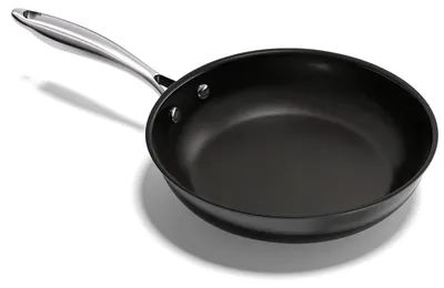 Bratpfanne 24 cm, Keramik-Antihaftbeschichtung, Induktion, ofenfest, schwarz