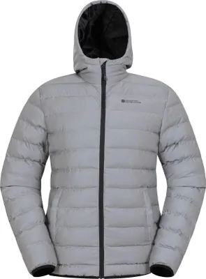 Produktbild von Mountain Warehouse - Steppjacke Reflektierend für Herren MW1490 (L) (Silber)