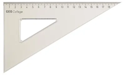 Produktbild von Aristo - Dreieck Aristo 23620 200 mm 60 Grad Kunststoff | Außenschachtel ein 10 Stück