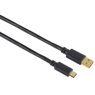 Obrázek produktu pro Hama USB-C/USB A, 1.8 m, 1,8 m, USB A, USB C, USB 3.2 Gen 2 (3.1 Gen 2), Samec/samec, Černá