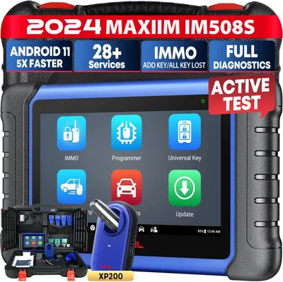 Produktbild von Autel MaxiIM IM508S mit XP200 kfz Diagnosegeräte IMMO Schlüssel Programmierung OBD2 Diagnosegerät mit Alle Systemdiagnose