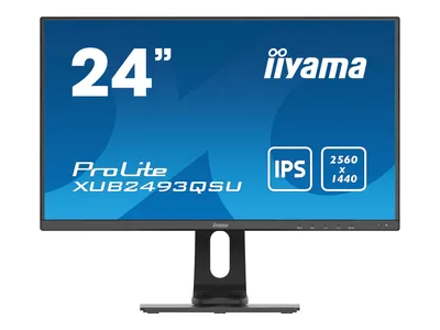 Immagine prodotto di Iiyama XUB2493QSU-B1 IIYAMA 60.9cm (23,8") XUB2493QSU-B1 16:9  IPS HDMI+DP+USB