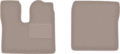 Immagine prodotto di Tappetini auto in velluto per camion MAN TGX (2017-) - set di tappetini LUX beige (2 pezzi)