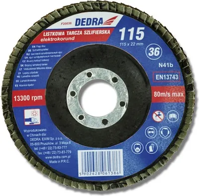 Produktbild von Blattförmige Scheiben 125x22mm,80