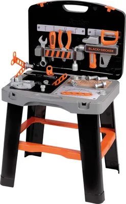 Obrázek produktu pro Smoby SAS Smoby Black &amp; Decker Bricolo Smart - Koottava työkalupenkki