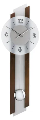 Produktbild von AMS Quarz-Pendeluhr, Quarzpendelwerk, 23x62x7cm, 7207/1