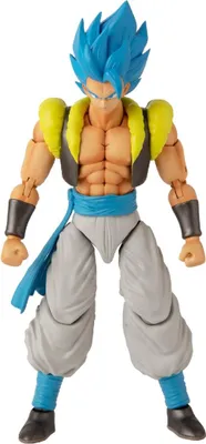A full-body shot of a Dragon Ball Z action figure.