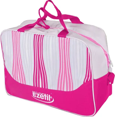 Produktbild von Kühltasche in pink aus Nylon mit Reißverschluss FASHION