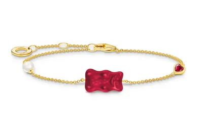 A product shot of a bracelet on a white background.