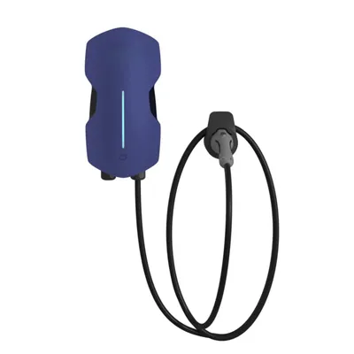 Produktbild von AC EV Ladegerät 7 kW 22 kW Wallbox IP55 WLAN Bluetooth RFID Kartensteuerung Typ 2 Elektroauto Ladegerät Blau