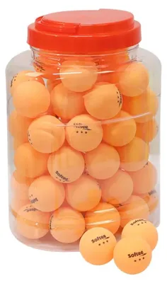 Produktbild von Softee Table Tennis 40 Mm Tischtennisbälle Orange 60 Balls Orange 60 Balls