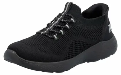 Produktbild von Rieker  Damenschuhe Halbschuhe Slipper Schwarz Freizeit