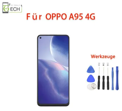 Produktbild von Für OPPO A95 4G CPH2365 LCD Display (OLED) mit Rahmen Touchscreen Bildschirm