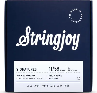 Produktbild von Stringjoy DRP11 E-Gitarrensaiten SIGNATURES 11-58