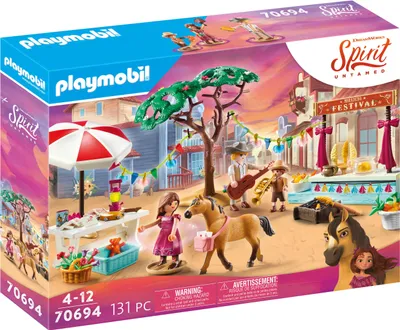 Produktbild von PLAYMOBIL Spirit 70694 Miradero Festival