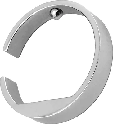 Produktbild von scarlet health | Akupressurring »Good Night« für den kleinen Finger, verstellbar,  Gr. 47, 53, 60, 67, Größe:60 (19.1), Farbe:Silber