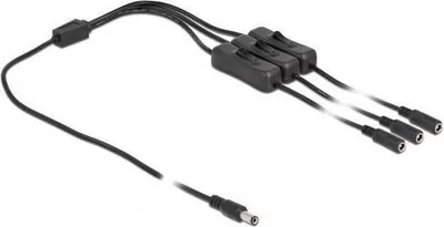 Obrázok produktu pre DELOCK - Napájací kábel - DC zástrčka 5,5 x 2,1 mm (M) na DC zástrčku 5,5 x 2,1 mm (W) 2