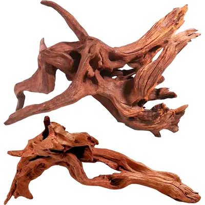 Image de Bois flotté, longueur 26-35,5 cm, en deux parties, pour aquarium