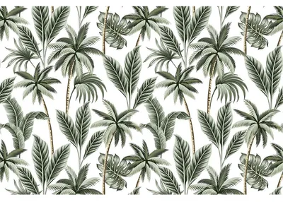 Zdjęcie produktu dla Tropikalna naklejka na meble Papara 40 x 60 cm