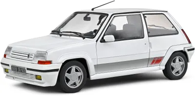 Produktbild von Solido Modellauto Maßstab 1:18 Renault 5 GT Turbo MK2 1989 weiß S1810002