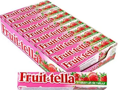 Produktbild von Perfetti Fruittella Caramelle Morbide alla Fragola weiche Erdbeer Süßigkeiten stick 20pz