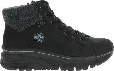 Produktbild von Rieker Damen Winterstiefeletten 30305-38, 30305-40 RIE-48043 schwarz/anthrazit 40