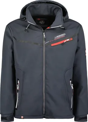 Produktbild von Geographical Norway Herren Softshell Übergangsjacke Model: Tapaya, Farbe: Grau, Größe XXL