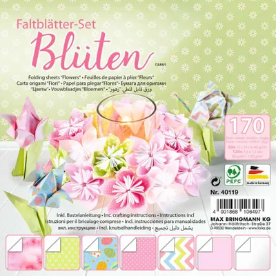 Image de folia 40119 folia leaflet set FLOWERS, 170 feuilles