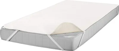 Produktbild von Setex – Kalmuck Schonbezug weiß mit 4 Eckgummis Matratzenschoner 90x200 cm für Matratzen 15-22 Höhe Spannbettlaken aus 100% Baumwolle