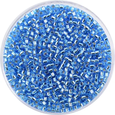 Produktbild von Delica-Rocailles, Ø 2 mm Hellblau