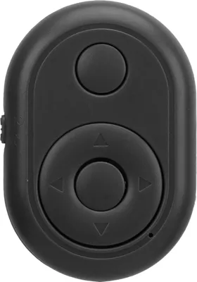 Obrázek produktu pro Dálkové ovládání fotoaparátu Bezdrátový Bluetooth Mobilní telefon Shutter Selfie tlačítko Clicker Black Black