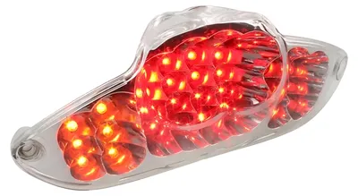Image de Feux arrière clignotants LED de style japonais STR8, homologués pour Gilera DNA 50, DNA 180