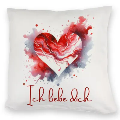 Produktbild von Ich liebe dich Kuschelkissen