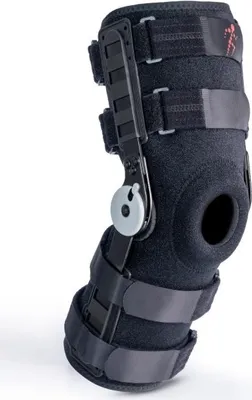 Zdjęcie produktu dla Orteza stawu kolanowego zamknięta długa, stabilizator kolana, rozmiar XXL, obwód kolana 46,5-50 cm
