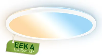 Produktbild von Tava A LED Panel Ø42 cm - 14,2W, 3000lm, mit EEKA Lichtquelle*, Dimmbar, CCT, Weiß