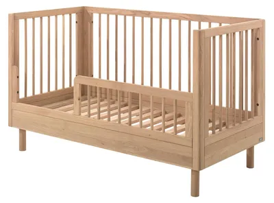 Produktbild von Vipack Babybett Mit Umbausatz - Forrest - 70 x 140 cm - Eiche