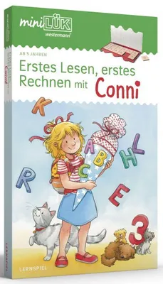 Productafbeelding van miniLÜK-Set. Erstes Lesen, erstes Rechnen mit Conni