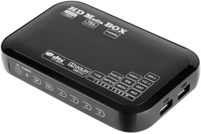 Produktbild von Media Box Full HD Video Player 110-240V 1080p Unterstützt alle Standard-HD-USB-MMC RMVB MP3 AVI MKV (EU)