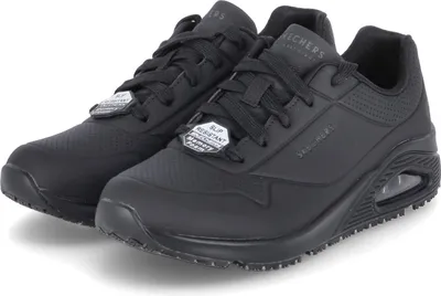 Produktbild von Skechers WORK Damen Arbeitsschuhe Schnürschuhe UNO SR Schwarz Synthetik Größe: 38