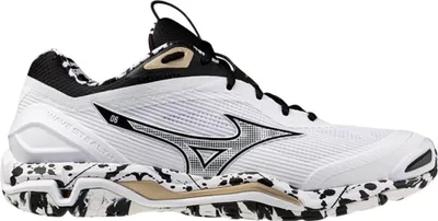 Produktbild von Mizuno WAVE STEALTH 6 White/Black/GE Gold White/Black/GE Gold 43