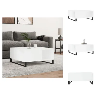 Produktbild von vidaXL Couchtisch Weiß 80x80x36,5 cm Holzwerkstoff -  Couchtische