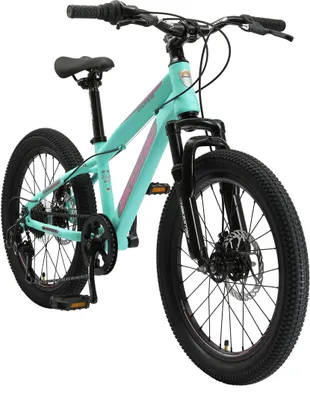 Produktbild von BIKESTAR Kinder Jugend Mountainbike 20 Zoll ab 6 - 7 Jahre | 7 Gang Hardtail MTB Scheibenbremse Federgabel | Mint