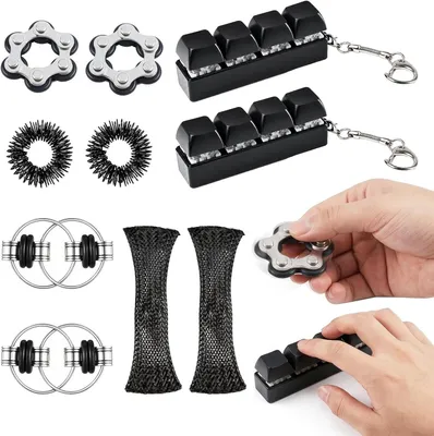 Produktbild von Fidget-Spielzeug-Set für Erwachsene – Set mit 10 Stück