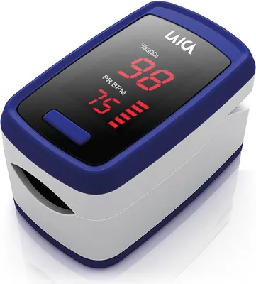 Produktbild von Laica EA1007 Pulsoximeter Blau, Weiß