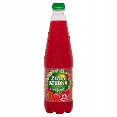 Produktbild von Erdbeer-Waldsirup 700ml - Zlatá Studňa