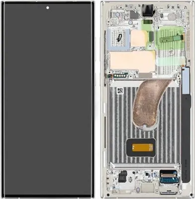 Obrázek produktu pro Samsung Galaxy S23 Ultra LCD-skärm - Creme